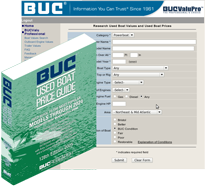 Boat Price Guide. Boat Values Book. Yacht Pricing Guides. Watercraft Price Guide. BUCBook, BUC Book, BUCkBook, BUCk Book & BUCk Books