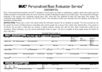 Boat/Yacht Valuation Form